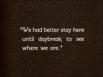 Dialogue Intertitle from The General